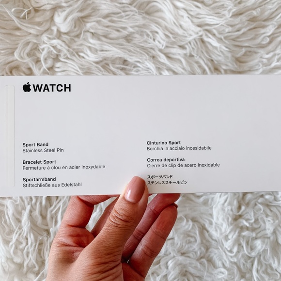 *Brand New In Box: Apple: Starlight Sport Band SET - Picture 5 of 8